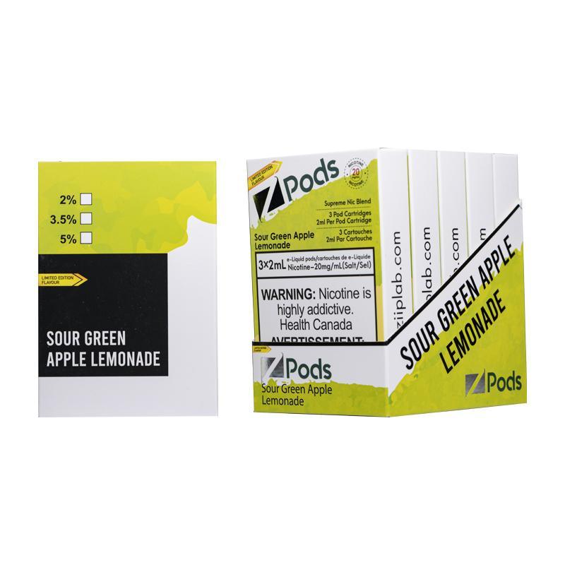 Z Pods 20mg Limited Edition- Sour Green Apple Lemonade