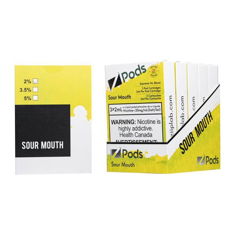 Sour Mouth Z Pods S Compatible Pods