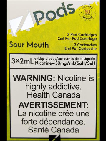 Z Pods 20mg - Sour Mouth - HM Vape