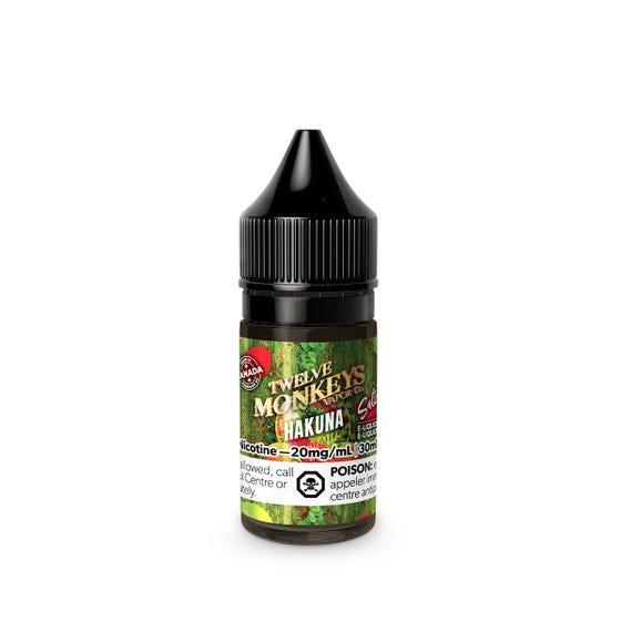 Twelve Monkeys Nic-Salt E-Juice - Hakuna