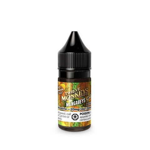 Twelve Monkeys Nic-Salt E-Juice - Mangabeys