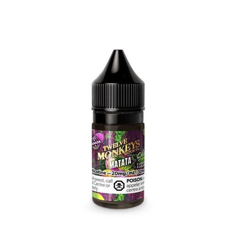 Twelve Monkeys Nic-Salt E-Juice - Matata