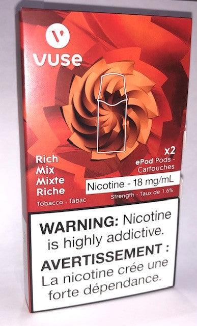 Vuse Pod Rich Tobacco Vuse ePod Rich Tobacco Pods Canada HM Vape Vuse Pods Tobacco 0mg ( Vuse Pod Rich Tobacco Vuse ePod Rich Tobacco Pods Canada HM Vape Vuse Pods Tobacco 0mg (