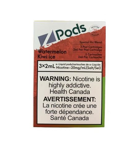 Z Pods 20mg - Watermelon Kiwi Ice